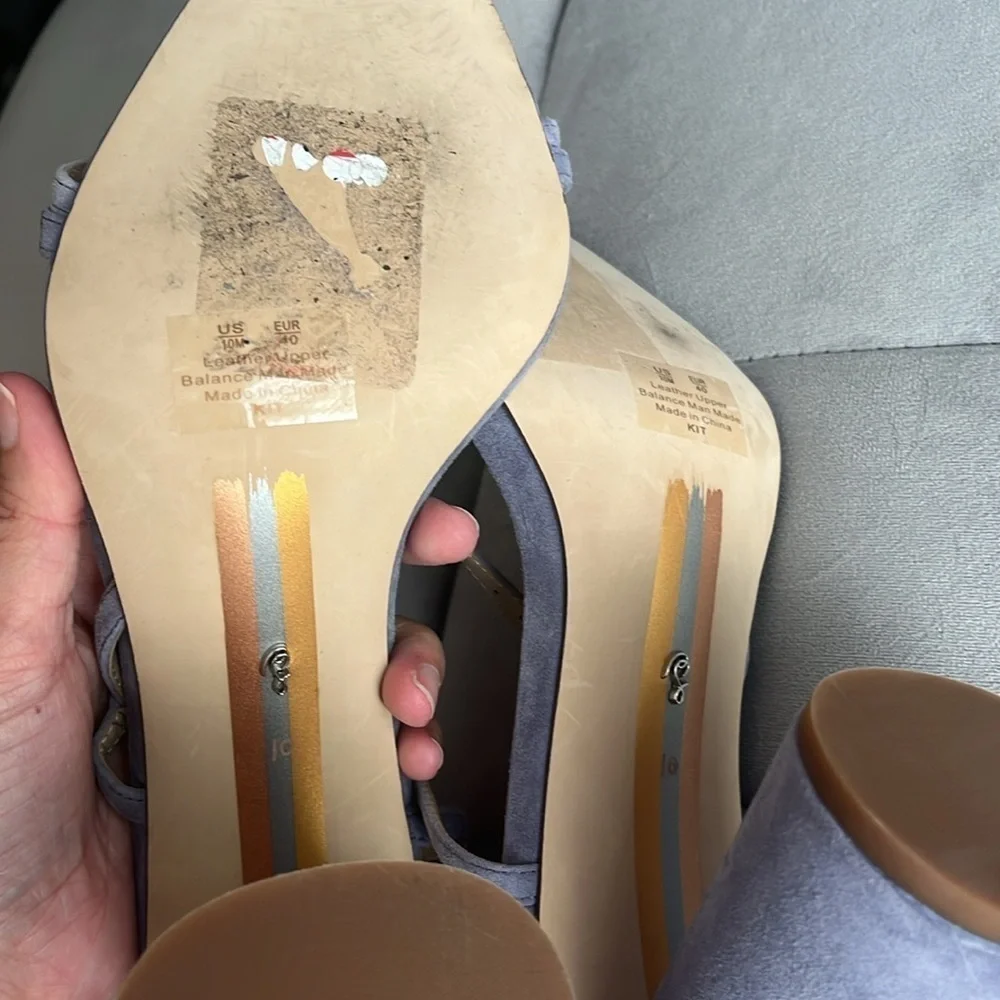 “Sam Edelman KIT Block Heels Sandals size 10”